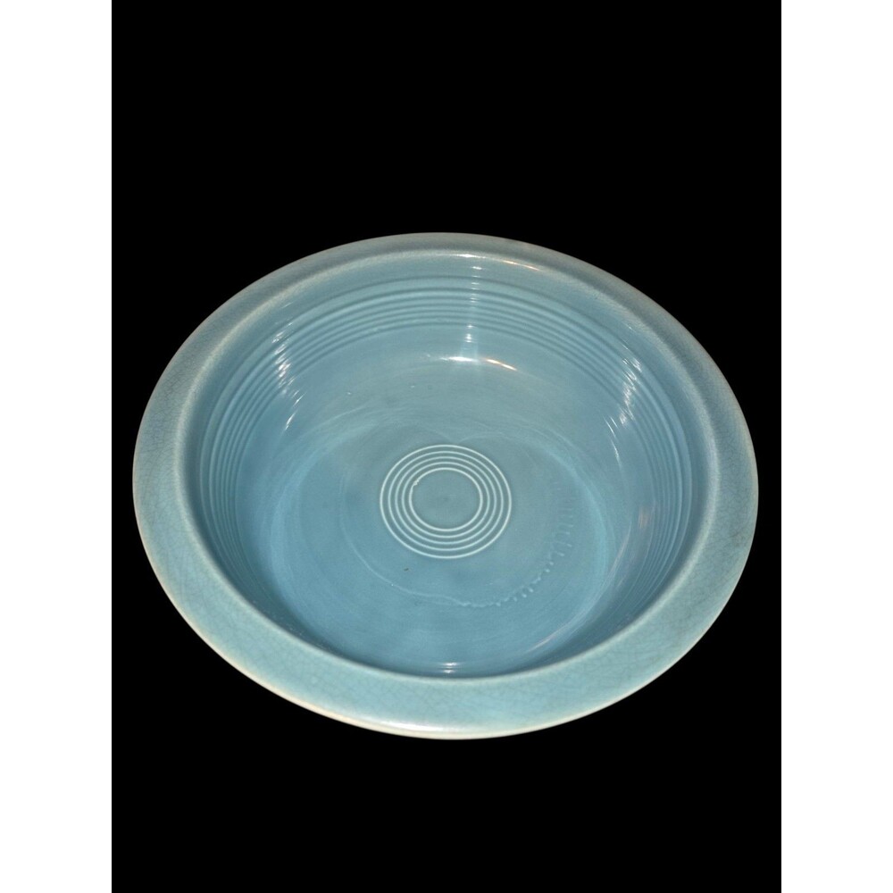 FiestaWare 1 Qt 40 Oz  Serving Dish Turquoise Blue Fiesta 9.5"